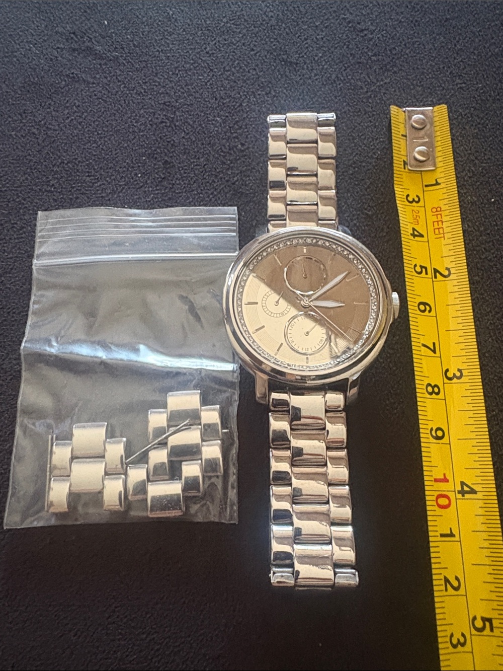 Fossil Silver Stainless Steel Bracelet Watch